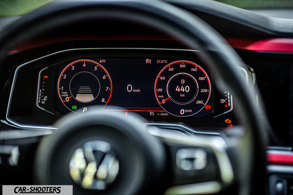 Volkswagen Polo GTI – dashboard, digital instrument cluster