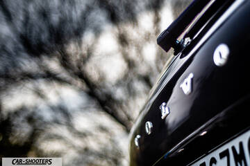 Volvo XC60 Polestar – detail, rear badge close-up