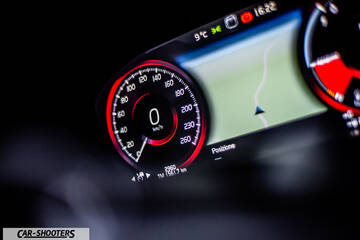 Volvo XC60 Polestar – dashboard, digital instrument cluster