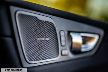 Volvo XC60 Polestar – detail, audio speaker grille close-up