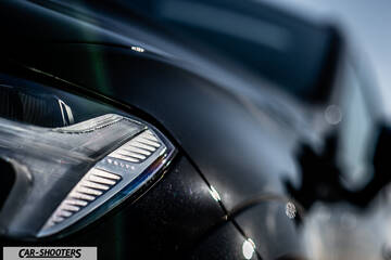 Volvo XC60 Polestar – detail, headlight close-up
