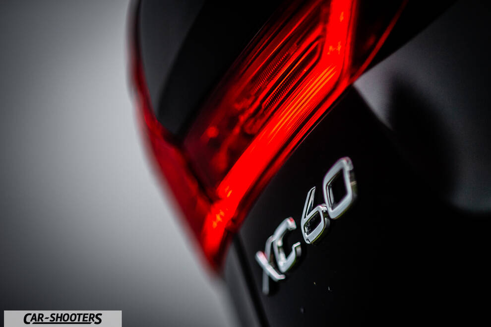 Volvo XC60 Polestar – detail, taillight and badge close-up