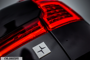Volvo XC60 Polestar – detail, taillight and badge close-up