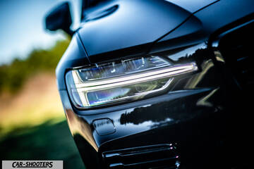 Volvo s60 polestar – detail, headlight close-up