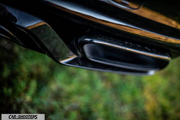 Volvo s60 polestar – detail, exhaust tip close-up