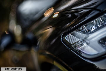 Volvo s60 polestar – detail, headlight close-up