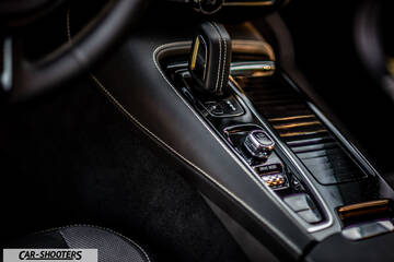 Volvo s60 polestar – interior, center console shifter
