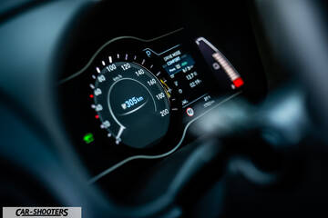 Hyundai Kona electric – dashboard, digital instrument cluster