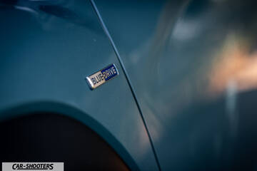 Hyundai Kona electric – detail, emblem close-up