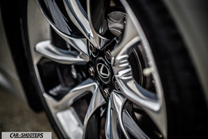Lexus LC500h – detail, alloy wheel close-up