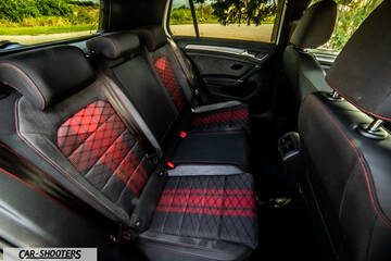 Volkswagen Golf Gti Tcr – interior, patterned rear seats