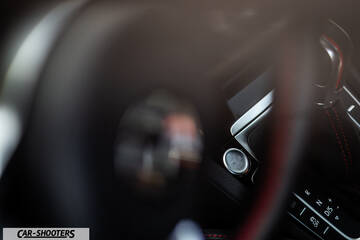Volkswagen Golf Gti Tcr – interior, engine start button close-up