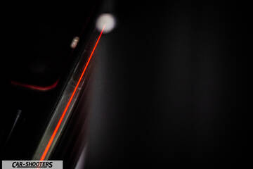 Volkswagen Golf Gti Tcr – detail, red accent stripe detail