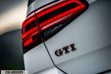Volkswagen Golf Gti Tcr – detail, taillight and badge close-up