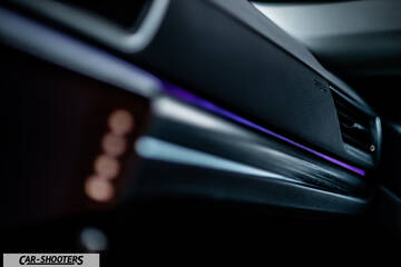 Skoda Superb – dashboard, ambient interior lighting