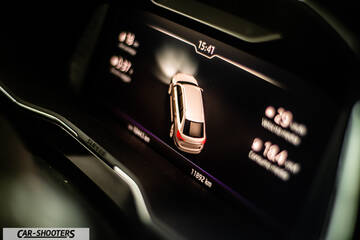 Skoda Superb – dashboard, digital instrument cluster