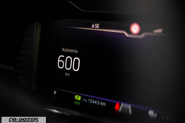 Skoda Superb – dashboard, digital instrument cluster
