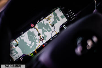 Skoda Superb – dashboard, digital instrument cluster
