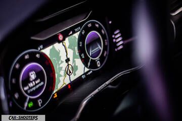 Skoda Superb – dashboard, digital instrument cluster