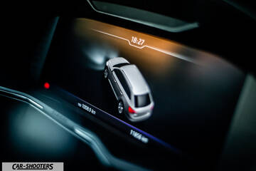 Skoda Superb – dashboard, digital instrument cluster