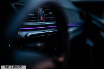 Skoda Superb – dashboard, ambient lighting on dashboard