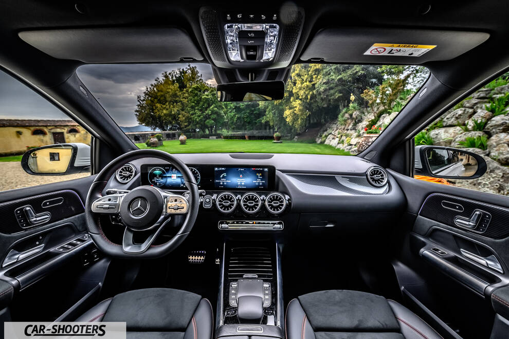 Mercedes Benz Classe B – dashboard, modern digital dashboard