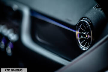 Mercedes Benz Classe B – detail, air vent close-up