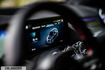 Mercedes Benz Classe B – dashboard, digital instrument cluster