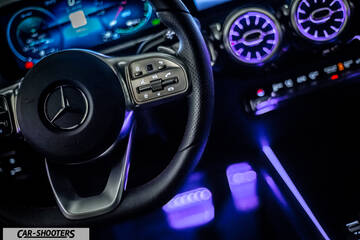 Mercedes Benz Classe B – dashboard, digital instrument cluster