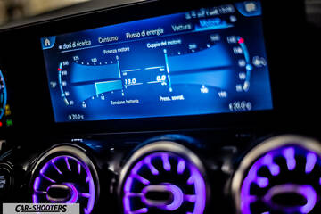 Mercedes Benz Classe B – dashboard, digital instrument cluster