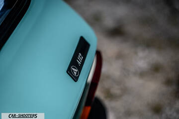 Autobianchi A112 – detail, emblem close-up