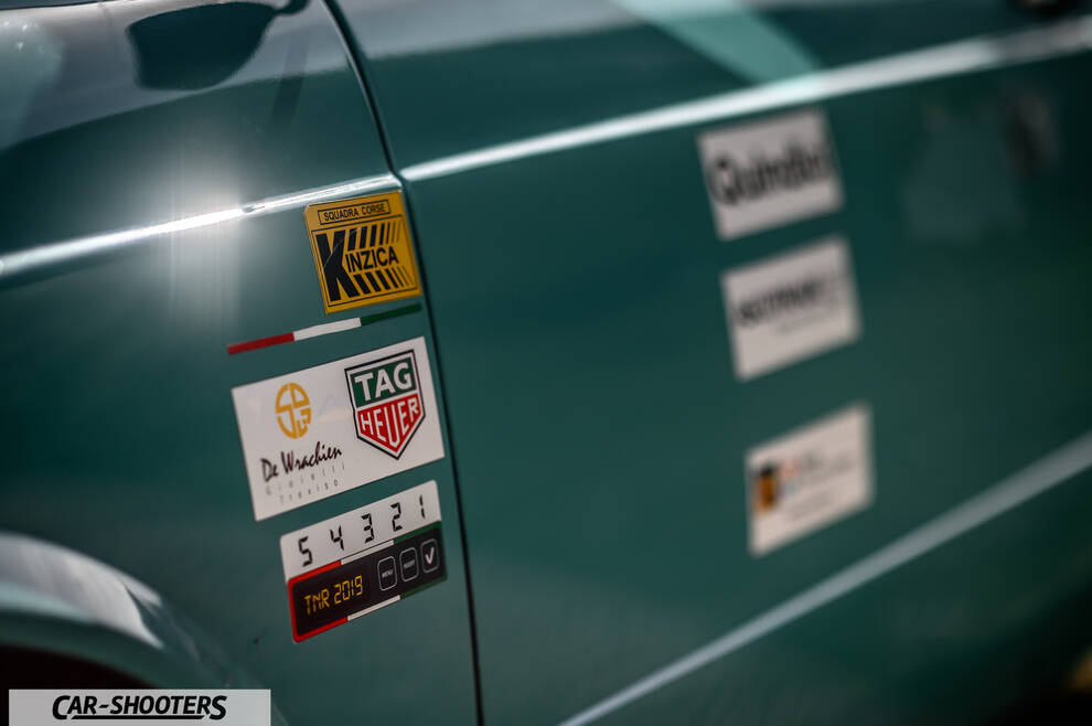 Autobianchi A112 – detail, with rally decals