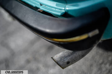Autobianchi A112 – detail, exhaust tip close-up