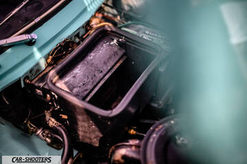 Autobianchi A112 – engine bay, classic engine compartment
