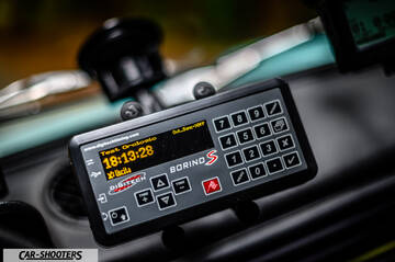 Autobianchi A112 – dashboard, rally computer mounted on dashboard