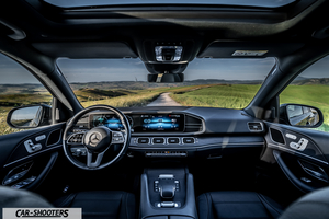 Mercedes Benz GLE – dashboard, digital instrument cluster