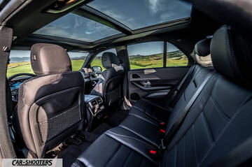Mercedes Benz GLE – interior, leather front and rear seats
