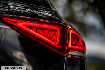Mercedes Benz GLE – detail, taillight close-up