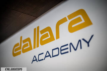 Dallara – detail, dallara academy logo