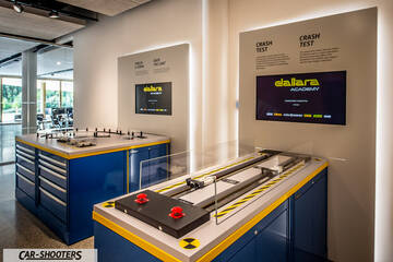 Dallara – detail, in an exhibition hall