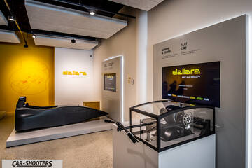 Dallara – detail, inside a museum exhibit