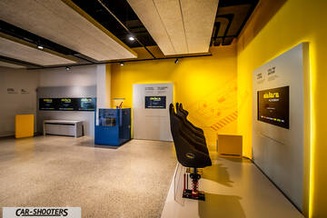 Dallara – detail, in an exhibition room