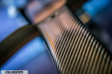 Dallara – detail, carbon fiber weave close up