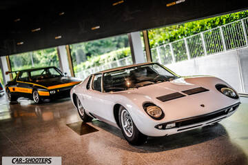 Dallara – front three-quarter, white in a showroom
