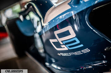 Dallara – detail, body panel close-up with graphics