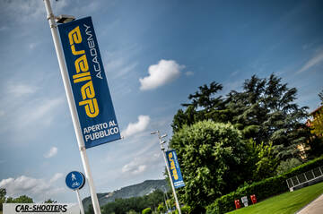 Dallara – detail, dallara academy banner outdoors