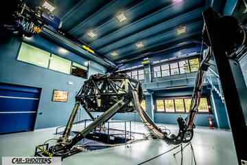 Dallara – detail, in a testing facility