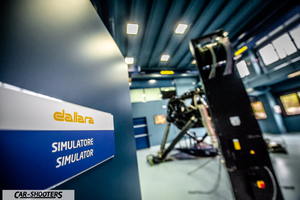 Dallara – detail, in a driving simulator facility