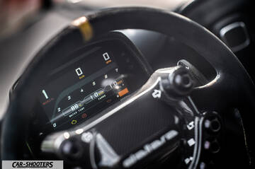 Dallara Stradale – dashboard, digital instrument cluster