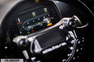 Dallara Stradale – dashboard, digital instrument cluster